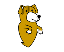Animations: Ghost's fascinating dog sticker #13214522