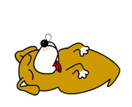 Animations: Ghost's fascinating dog sticker #13214523