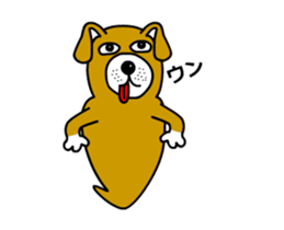 Animations: Ghost's fascinating dog sticker #13214529