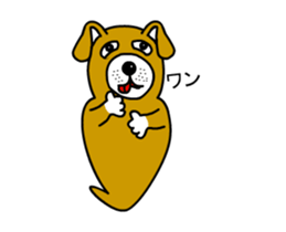 Animations: Ghost's fascinating dog sticker #13214534