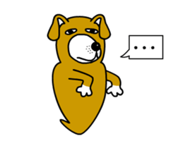 Animations: Ghost's fascinating dog sticker #13214535