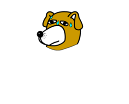 Animations: Ghost's fascinating dog sticker #13214537