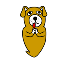 Animations: Ghost's fascinating dog sticker #13214540