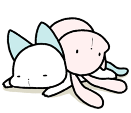 lazyUsaNeko&Tori sticker #13214691