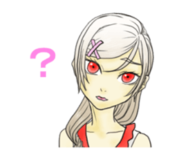 Hitsugi and his boon buddies sticker #13215027