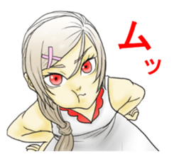 Hitsugi and his boon buddies sticker #13215030