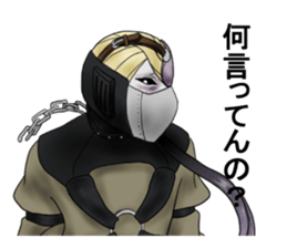 Hitsugi and his boon buddies sticker #13215034