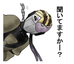 Hitsugi and his boon buddies sticker #13215035