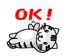 my cute cat sticker #13215181