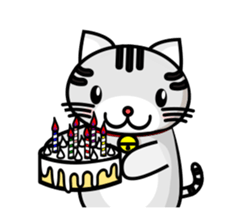 my cute cat sticker #13215192