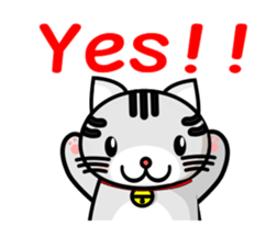 my cute cat sticker #13215203