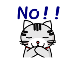 my cute cat sticker #13215204