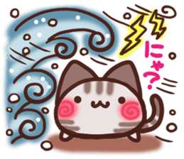 Daifuku-nyannyan mochimochi-Amesho 2 sticker #13215538