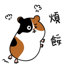 Guinea pig A Bu Lu sticker #13216166