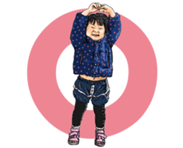 Funny Face Sisters of Japan will heal U. sticker #13216486