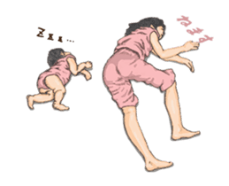 Funny Face Sisters of Japan will heal U. sticker #13216524