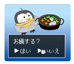 Question penguin 2 fall and winter sticker #13216741