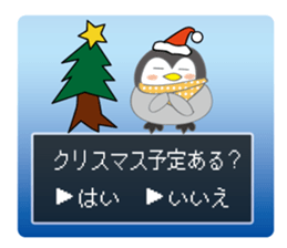 Question penguin 2 fall and winter sticker #13216753