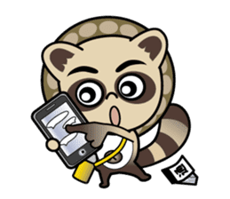 Pontaro , Shigaraki Raccoon sticker #13218454