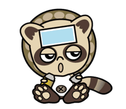 Pontaro , Shigaraki Raccoon sticker #13218464