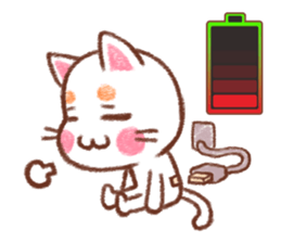 Orange Orange Cat - too talented sticker #13219181