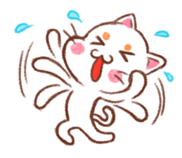 Orange Orange Cat - too talented sticker #13219185