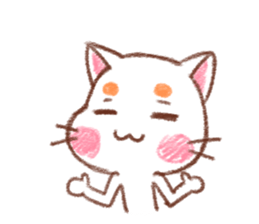 Orange Orange Cat - too talented sticker #13219200