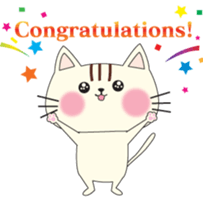 cat cat lover's sticker #13219553