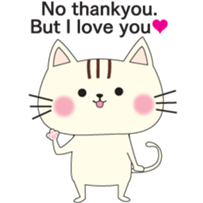 cat cat lover's sticker #13219556