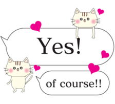 cat cat lover's sticker #13219560