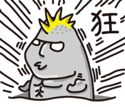 MOAI FATTY BABY sticker #13219644