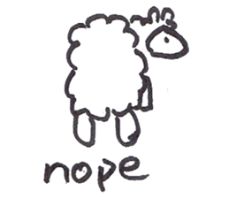 oveja sticker #13220263