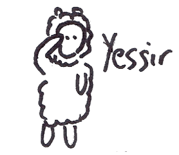 oveja sticker #13220264