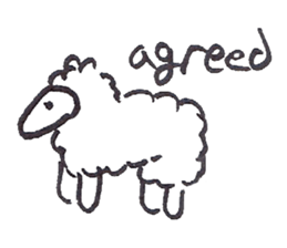 oveja sticker #13220300