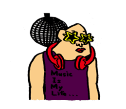 Avery family Three daily life sticker #13220927