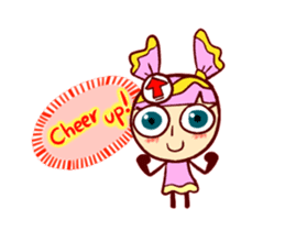 Animated Pink Candy 'Lucy' stickers sticker #13221330