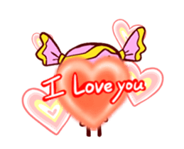 Animated Pink Candy 'Lucy' stickers sticker #13221334