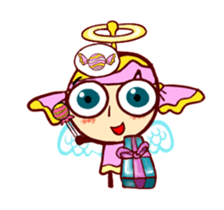 Animated Pink Candy 'Lucy' stickers sticker #13221335