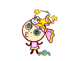 Animated Pink Candy 'Lucy' stickers sticker #13221338