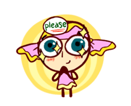 Animated Pink Candy 'Lucy' stickers sticker #13221341