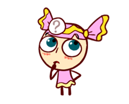 Animated Pink Candy 'Lucy' stickers sticker #13221342