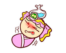 Animated Pink Candy 'Lucy' stickers sticker #13221345