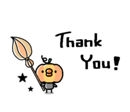 Sticker of a small chick halloween ver. sticker #13222206