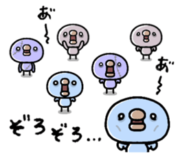 Sticker of a small chick halloween ver. sticker #13222210