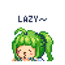 Mintchan Pixelart sticker #13222492