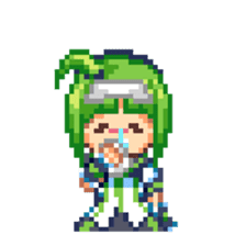 Mintchan Pixelart sticker #13222494