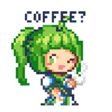 Mintchan Pixelart sticker #13222502