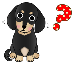 The Dachshund Black and Tan stickers sticker #13222640