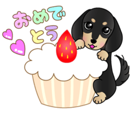 The Dachshund Black and Tan stickers sticker #13222645