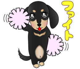 The Dachshund Black and Tan stickers sticker #13222651